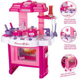 Kitchen Play Set for Children | Interactive Lights & Sounds | Big Size 24 Inch