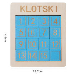 Wooden Klotski - Medium