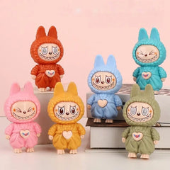 Labubu Face-Changing Doll Keychain – Multi-Mood Collectible -Any 1