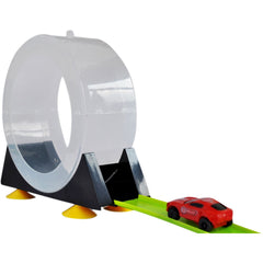 Lighting pullback car track set | fun toys 3+ years- Multi color