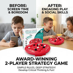 Logic Chess Track Game, 2-Player Strategy Board Game