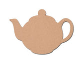 MDF Stencil Tea pot cutout - 4 inch