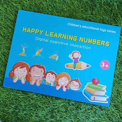 Magnetic Number Book with Tanagram - 123