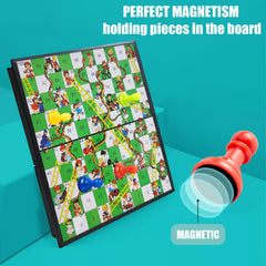 Magnetic Snakes and Ladders Board Game Set -Meidum