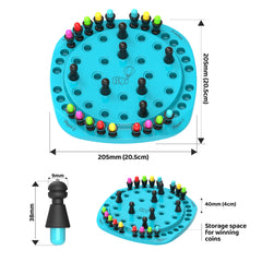Memory Chess - Plastic with Coins and Dice