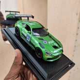 Green Mercedes BMW -AMG GT3 1:32 scale die-cast model