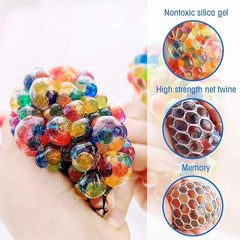 Mesh Squeeze Ball Squishy Stress Squeeze Balls for Pressure Relieve stress Buster