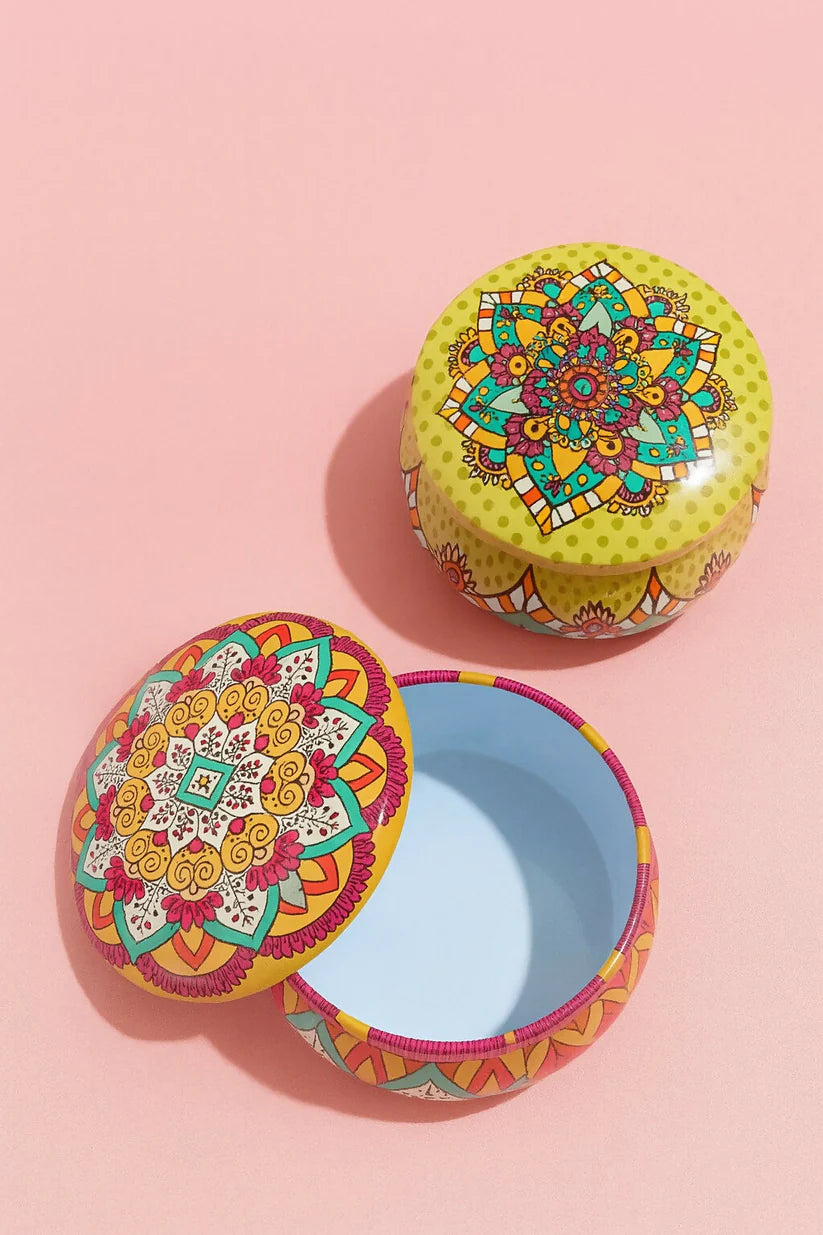 Metal Tin Box Round shape Big- Any 1 Random