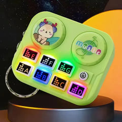Mini DJ Machine Sound & LED Keychain-Any 1