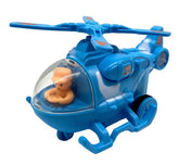 Mini Helicopters Friction Powered Helicopters for Kids - Any 1 Random color