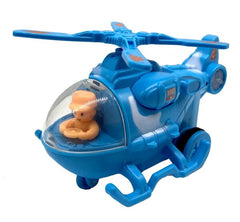 Mini Helicopters Friction Powered Helicopters for Kids - Any 1 Random color