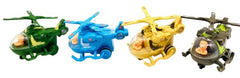 Mini Helicopters Friction Powered Helicopters for Kids - Any 1 Random color