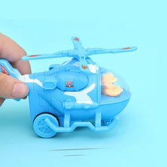 Mini Helicopters Friction Powered Helicopters for Kids - Any 1 Random color