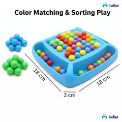 Mini Rainbow Ball Chess Game - Random Color Dispatch