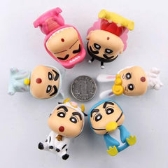 Mini Shinchan Toy Figures - Any 1 Random