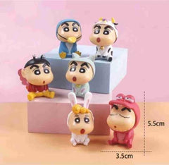 Mini Shinchan Toy Figures - Any 1 Random