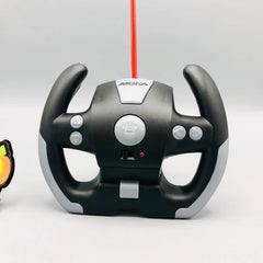 Moka Remote Control High Speed Toy Muscle Cars Fast & Furious Glossy Black Lights and Door Open Feature