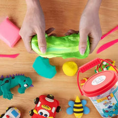 Clay Moulding Dough, 8 shades kit with Moulds
