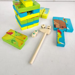 Multifunctional Puzzle Zenga - jenga puzzle