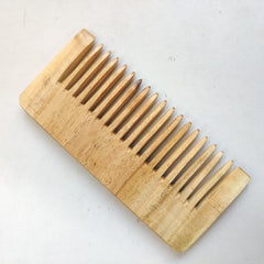 Neem Wooden Comb - Detangle wide Toothed comb