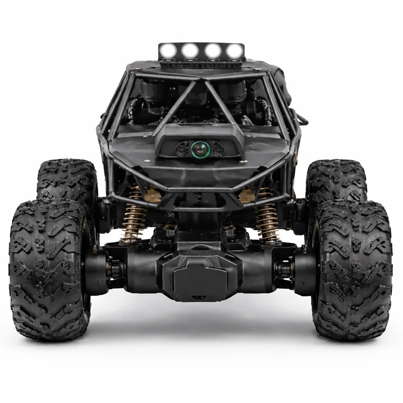 Off-Road RC Monster Truck with Camera & Colourful Smoke Effect with 1 Rechareable Battery
