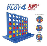 PLOT 4 Big Board Game Strategy Game for 2 Players