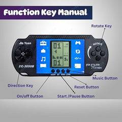 POP Station Handheld Video Game Console – Classic Retro Brick Game