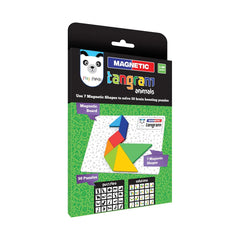 Play Panda Magnetic Tangram Puzzle Animals | Solve 50 Puzzles Using Magnetic Shapes For Kids | 3+ years