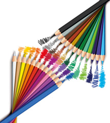 Playdoh 12 piece Triangular Color Pencil-BIG