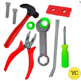 Plumber Tool Set for Kids Watch Ur Kid Repairing All Ur Stuff (Multicolour, Random Set)
