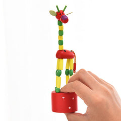 wooden Pressing Girraffe Toy- Pack of 1