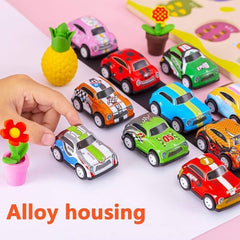 Pull Back Mini Auto Super Power Car Set For Kids- Any color 1 Piece