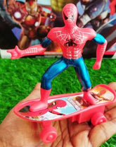 PullBack Skater SpiderMan - Small 1 piece