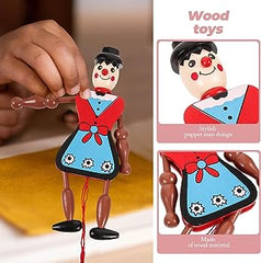 Puppet Joker Pull Rope Toy - Pack of 1 piece