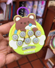 Quick Push Pop Game Console - Interactive Pounding Toy for Kids Mini Pop It Game