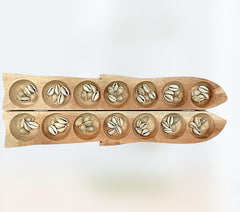 Raw Wooden Traditional Pallanguli- Fish Shape without shells