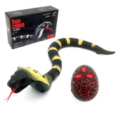 Remote Control Rattlesnake Model Snake Cobra for Kids Party Tricks and Prank