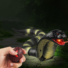Remote Control Rattlesnake Model Snake Cobra for Kids Party Tricks and Prank
