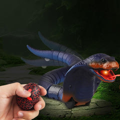 Remote Control Rattlesnake Model Snake Cobra for Kids Party Tricks and Prank