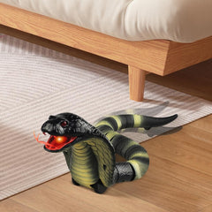 Remote Control Rattlesnake Model Snake Cobra for Kids Party Tricks and Prank