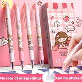 Retractable Erasable Gel Pens, 0.5 mm Fine Point Smooth Writing Eraser Pen-Any 1