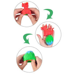 Reversible Dragon Egg Figure Flip Toy Anxiety Relief Sensory Toy for Kids and Adults- Any 1