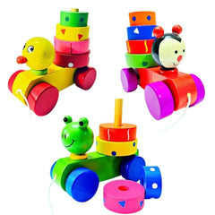 Ring Stacker Pull Along - Pack of 1 Random