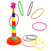 Ring Toss Game for Kids, Ring Throwing Game for Single and Group Play