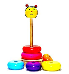 SEVEN COLOR ANIMAL TOWER RINGSET - pack of any 1