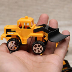 Set of 6 Truck Construction Vehicles Toys for Children