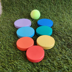 Toystorey Wooden Seven Stones with FREE Ball