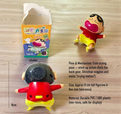 Shinchan Moveable Action Figure, Collectible Anime Character Toy, Crying Expression-Any 1