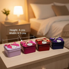 Small Square Metal Tin Box- Any 1