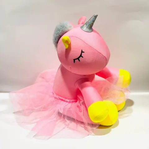 Soft Plush Unicorn Ballerina Frill Toy - Any 1